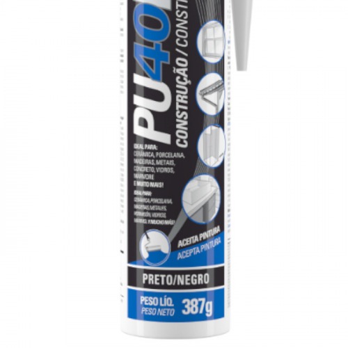 Adesivo multiuso em poliuretano 280ml/387g- PU40FIX 
