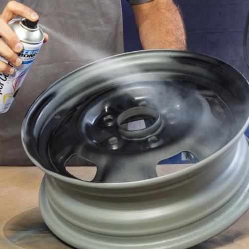 Kit 3 tintas spray preto fosco de uso geral 350 ml Kit 3 tintas spray preto fosco de uso geral 350 ml