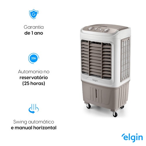 Climatizador de ar evaporativo portátil 107 Watts 45L 40m² - Big Air  220V Climatizador de ar evaporativo portátil 107 Watts 45L 40m² - Big Air  220V