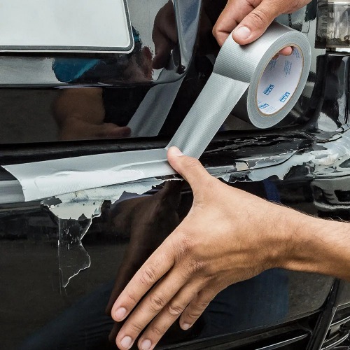 Fita adesiva reforçada 48 mm X 5 m prata - SILVER Fita adesiva reforçada 48 mm X 5 m prata - SILVER