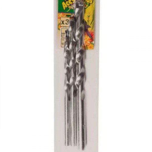 Jogo de brocas de wídea para alvenaria 5 a 8 mm 3 peças Jogo de brocas de wídea para alvenaria 5 a 8 mm 3 peças