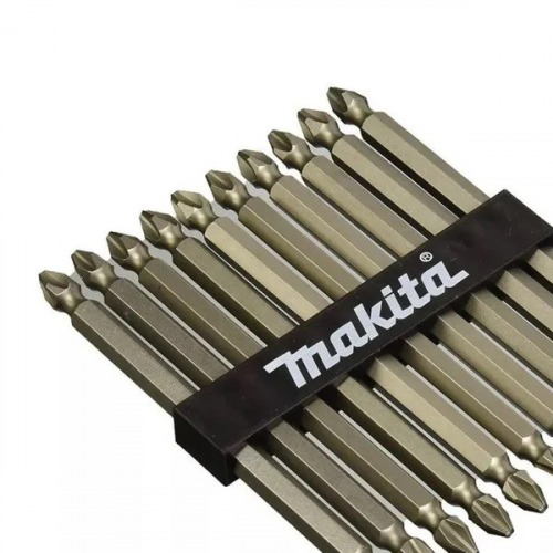 Jogo de bits philips 110 mm Nº 2 com 10 peças Jogo de bits philips 110 mm Nº 2 com 10 peças