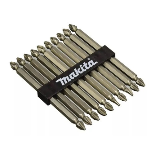 Jogo de bits philips 110 mm Nº 2 com 10 peças Jogo de bits philips 110 mm Nº 2 com 10 peças