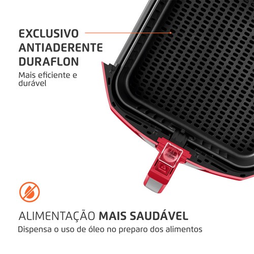 Fritadeira el�trica sem �leo Air Fryer 8L 1900W Mega Family - AFN-80-RI  220V