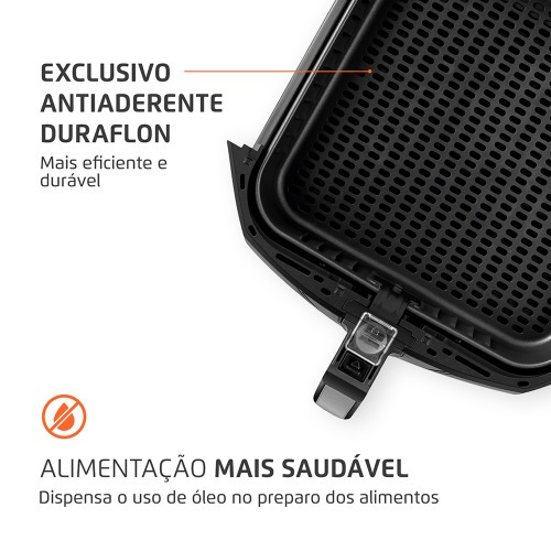 Fritadeira el�trica sem �leo Air Fryer 8L 1900W Mega Family - AFN-80-BI  220V