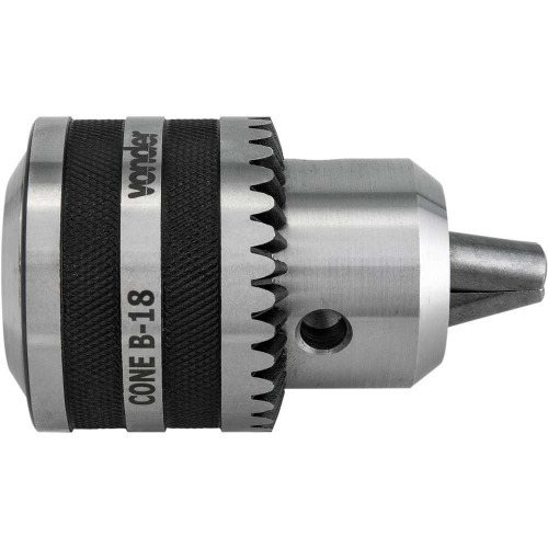 Mandril industrial com chave cone B18 capacidade 3 a 16 mm