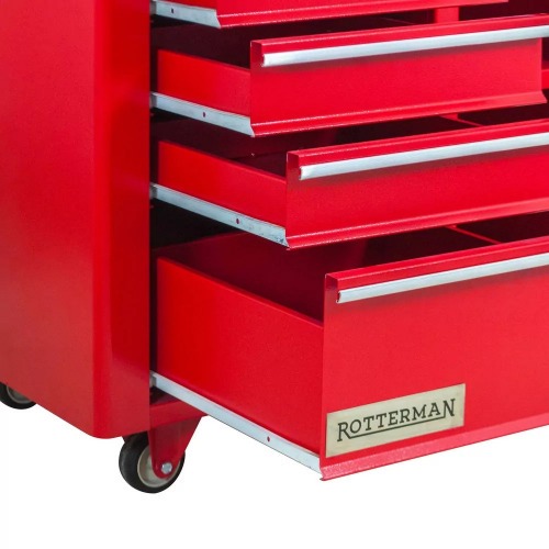 Bancada móvel com 5 gavetas e porta lateral - RLL-277 Bancada móvel com 5 gavetas e porta lateral - RLL-277