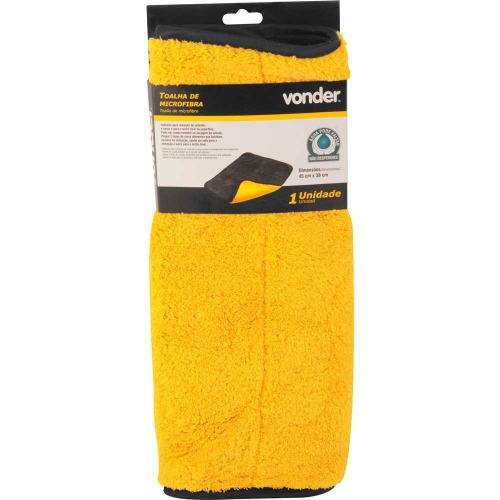Toalha de microfibra para limpeza de autom�veis 45 x 38 cm