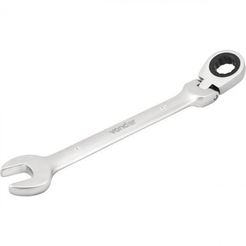 Chave combinada com catraca 12 mm ao cromo vandio