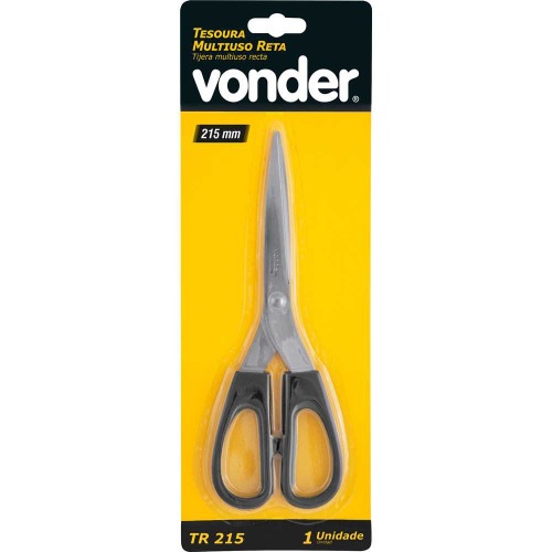 Tesoura manual reta de uso geral 215 mm - TR215 Tesoura manual reta de uso geral 215 mm - TR215