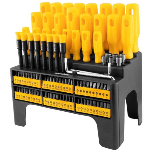 Jogo de Chaves Fenda Phillips Hexalobular e Precis�o  100 Pe�as