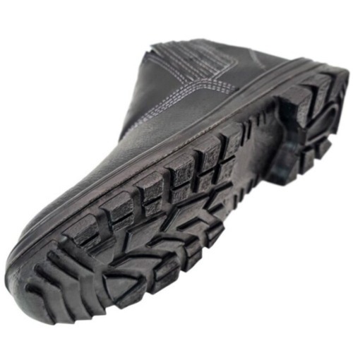 Botina monodensidade couro relax com elstico - 010