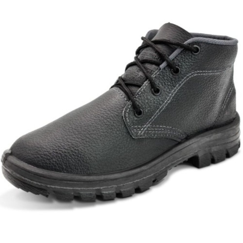 Botina monodensidade couro relax com cadaro - 012