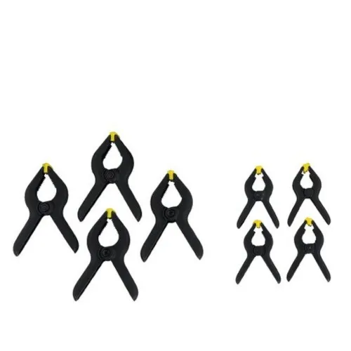 Jogo de grampos de nylon 19mm x 75mm com 16 peças - 83-094