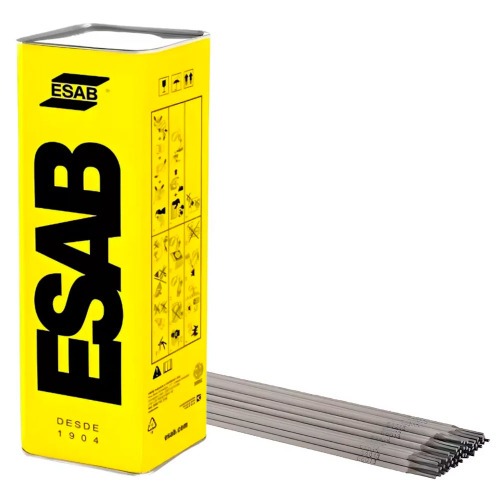 Eletrodo 2,5 mm lata com 17 kg E7018 - ESAB 18 Eletrodo 2,5 mm lata com 17 kg E7018 - ESAB 18