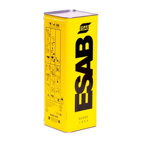 Eletrodo 2,5 mm lata com 17 kg E7018 - ESAB 18 Eletrodo 2,5 mm lata com 17 kg E7018 - ESAB 18