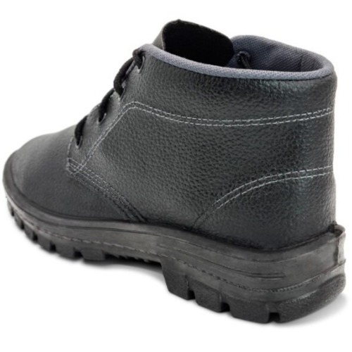 Botina monodensidade couro relax com cadaro biqueira de ao - 013