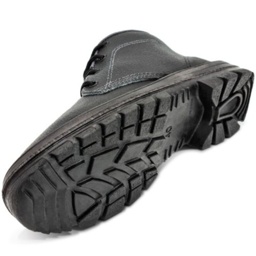 Botina monodensidade couro relax com cadarço biqueira de aço - 013 Botina monodensidade couro relax com cadarço biqueira de aço - 013