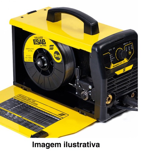 Arame para solda mig 1,0 mm 5 kg uso sem gs - Gas Free