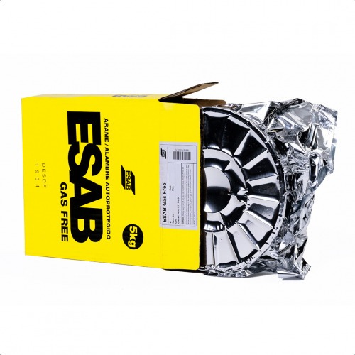 Arame para solda mig 0,8 mm 5 kg uso sem gs - Gas Free
