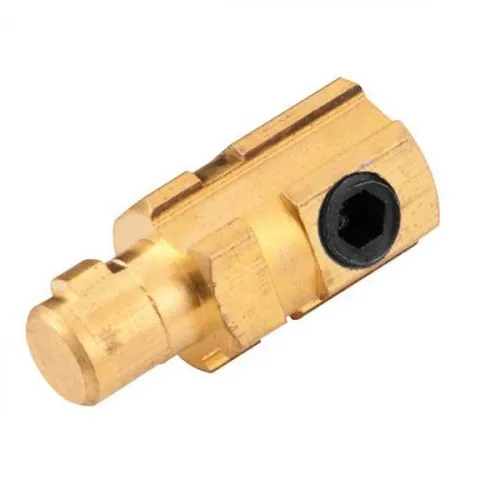 Conector rápido macho 9 mm para cabo de solda