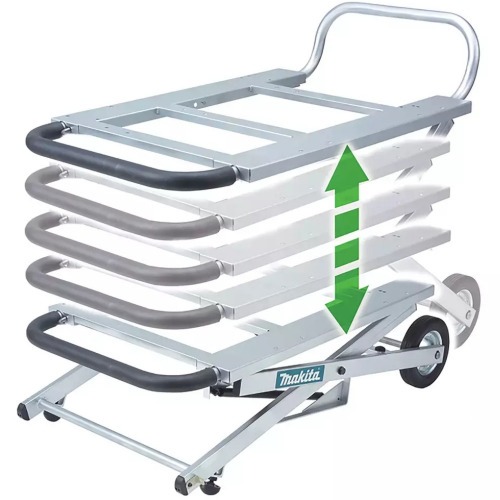 Carrinho com base regulável para serra circular de bancada Carrinho com base regulável para serra circular de bancada