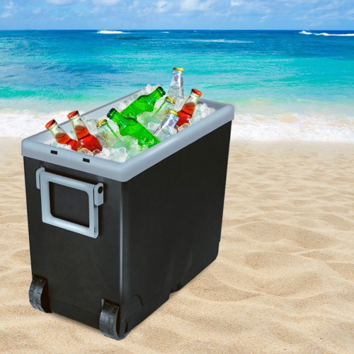 Caixa térmica 32 litros com rodas - 25873 Caixa térmica 32 litros com rodas - 25873