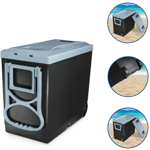 Caixa térmica 32 litros com rodas - 25873 Caixa térmica 32 litros com rodas - 25873