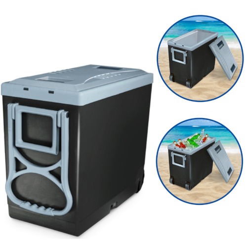 Caixa térmica 32 litros com rodas - 25873 Caixa térmica 32 litros com rodas - 25873