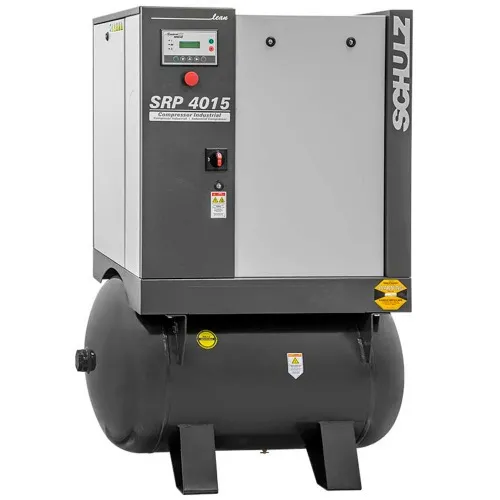 Compressor de ar de parafuso 15 hp 234,5L 11 bar trifásico - SRP