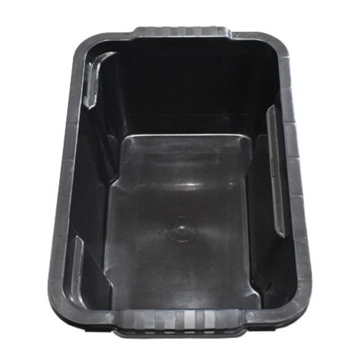 Caixa organizadora com tampa 40 litros empilhável - 25888 Caixa organizadora com tampa 40 litros empilhável - 25888