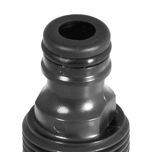 Conector plástico macho para engate rápido 1/2