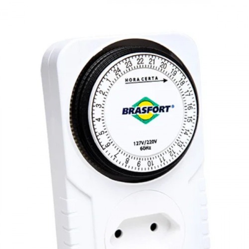 Timer analógico temporizador bivolt - 8769  110V/220V Timer analógico temporizador bivolt - 8769  110V/220V