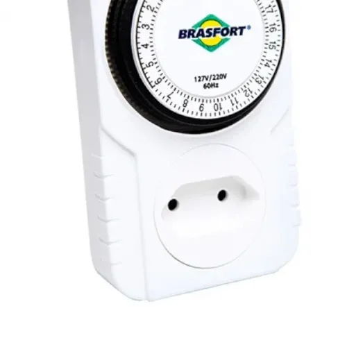Timer analógico temporizador bivolt - 8769  110V/220V