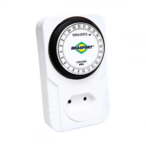 Timer analógico temporizador bivolt - 8769  110V/220V Timer analógico temporizador bivolt - 8769  110V/220V