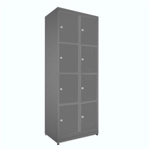 Armário para vestiário duplo 8 portas - 90005 Armário para vestiário duplo 8 portas - 90005