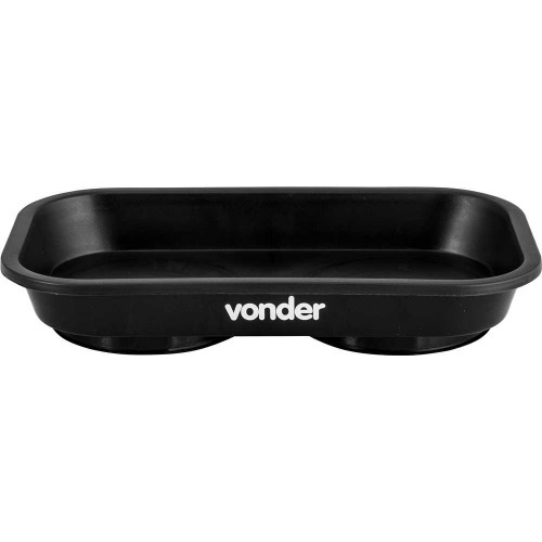 Bandeja magn�tica retangular de pl�stico 140 x 240 mm