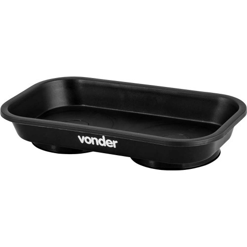 Bandeja magn�tica retangular de pl�stico 140 x 240 mm