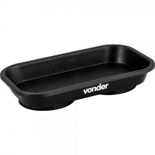 Bandeja magn�tica retangular de pl�stico 140 x 240 mm