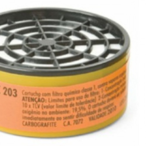 Cartucho para máscara respiratória - RC-203 Cartucho para máscara respiratória - RC-203
