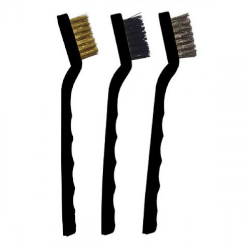 Jogo de escovas manuais ao 3 peas - 012.6396