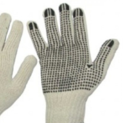 Luva de malha pigmentada Luva de malha pigmentada