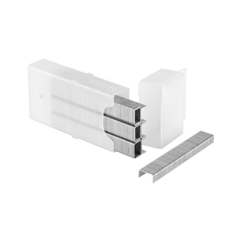 Grampo para grampeador manual 6 mm caixa com 1000 peças - TRA204T Grampo para grampeador manual 6 mm caixa com 1000 peças - TRA204T