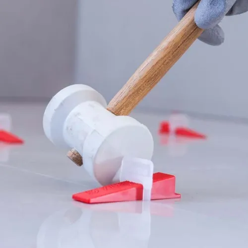 Espaçador de 2,0 mm para nivelamento de piso com 50 peças 