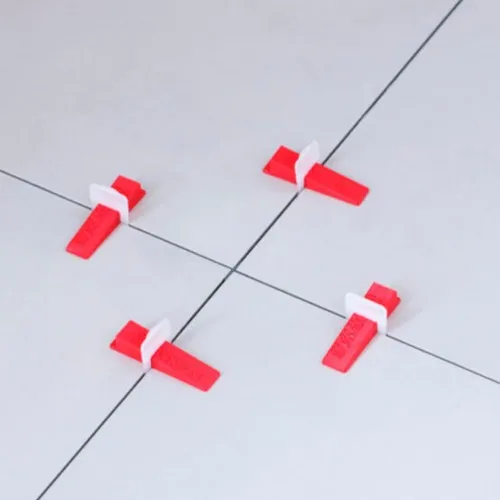 Espaçador de 1,0 mm para nivelamento de piso com 100 peças - SLIM