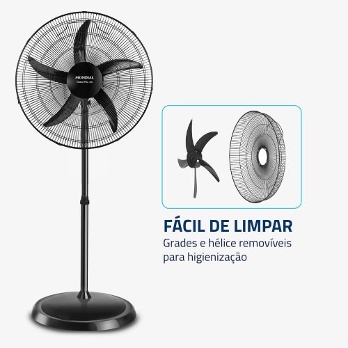 Ventilador de coluna 55 cm 5 pás oscilante - NVC-PRO-55  220V Ventilador de coluna 55 cm 5 pás oscilante - NVC-PRO-55  220V
