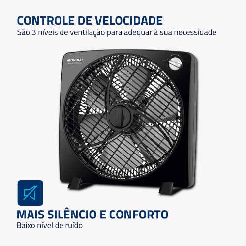 Circulador de ar 30 cm com 3 velocidades - CA-02-6P 220V Circulador de ar 30 cm com 3 velocidades - CA-02-6P 220V