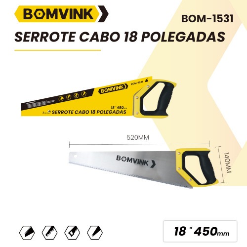 Serrote com lmina de 18