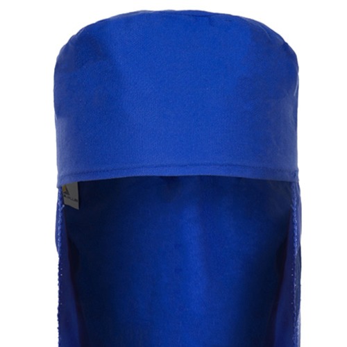 Touca para soldador azul Touca para soldador azul