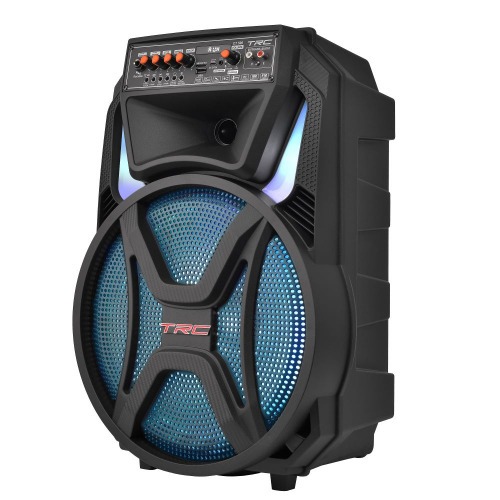 Caixa de som amplificada 500W RMS com Bluetooth TWS Radio FM e Microfone - CT 500   110V/220V